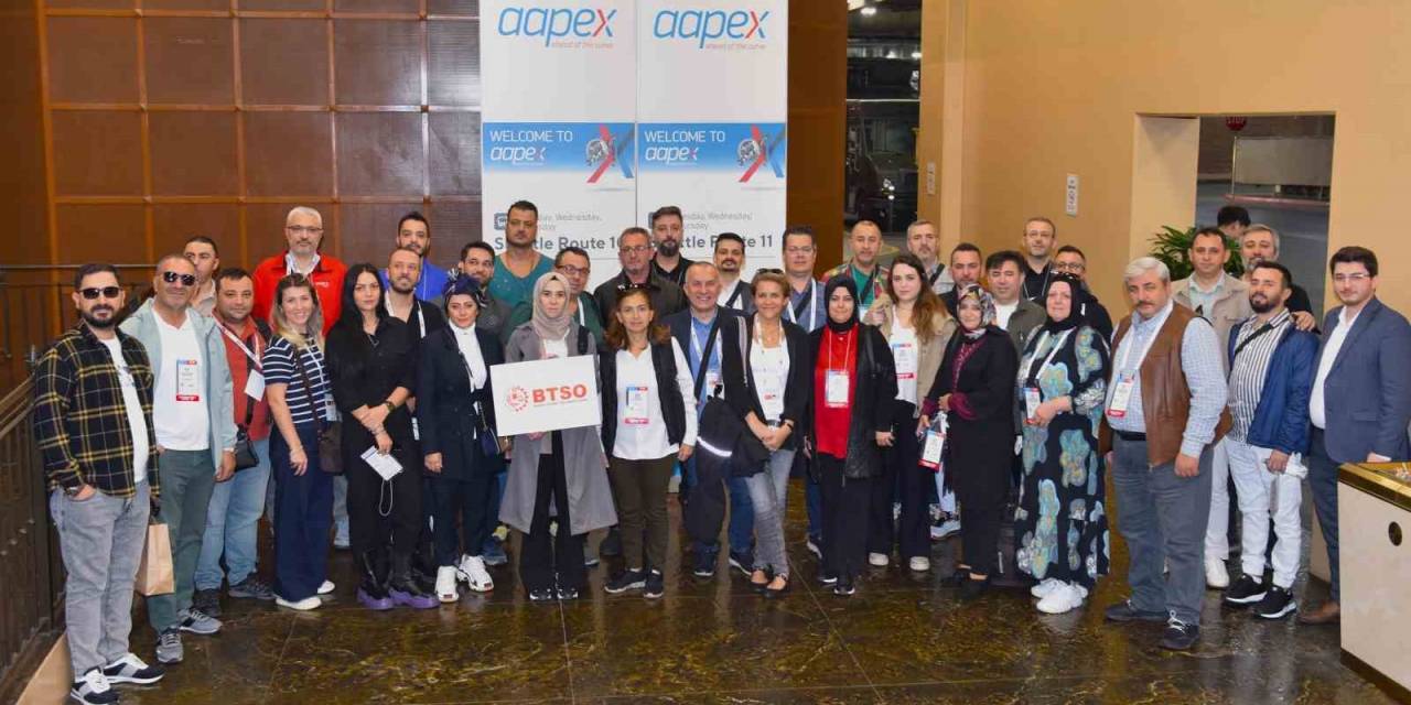 Btso Üyeleri Las Vegas’ta Otomotiv Sektöründeki Dev Buluşmada Yerini Aldı