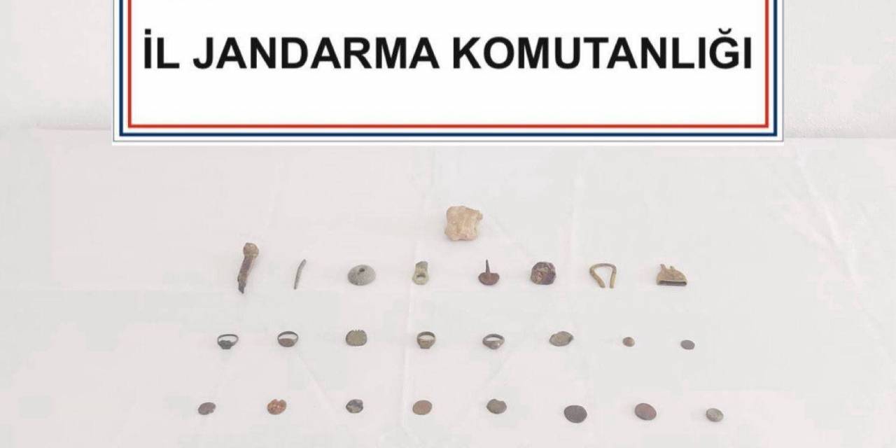 Burdur’da  Çok Sayıda Tarihi Eser Ele Geçirildi