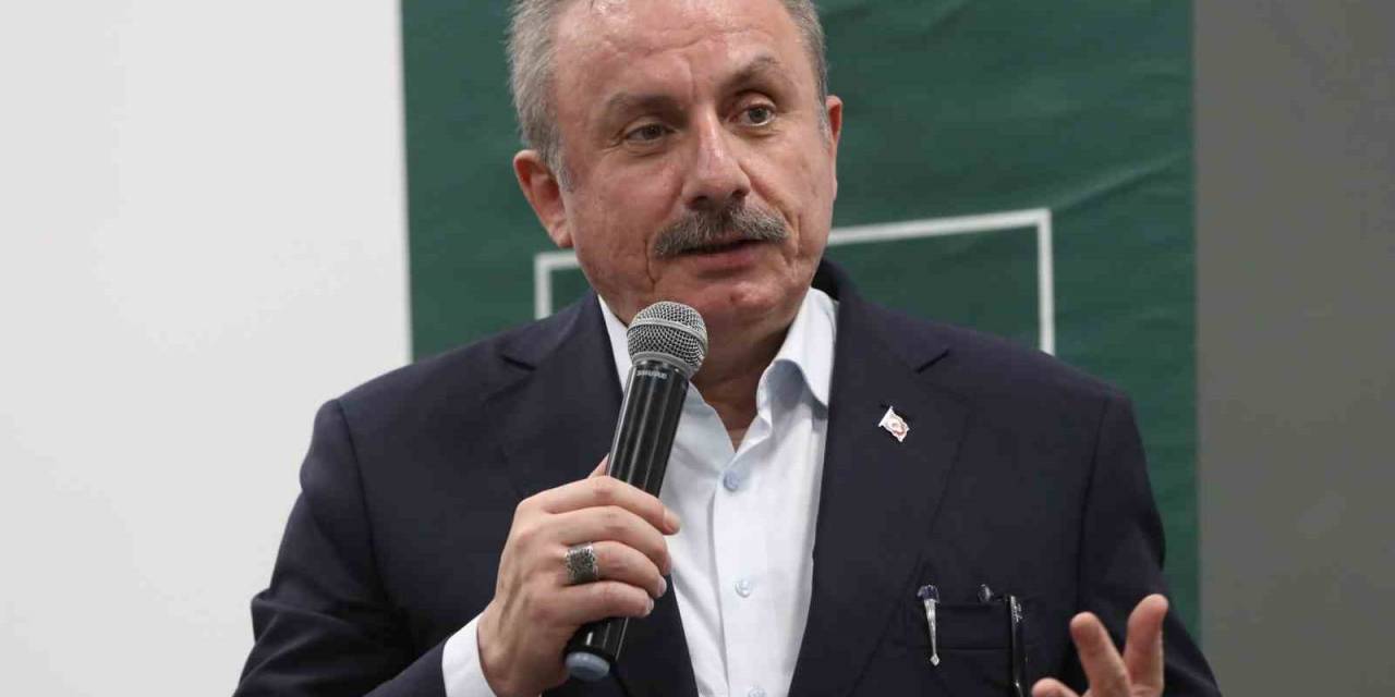 Eski Tbmm Başkanı Şentop: "filistin’de Olan Bitenler Türkiye’nin Topraklarını Da İçine Alacak Olan Bir Hedefin Başlangıç Adımlarıdır”