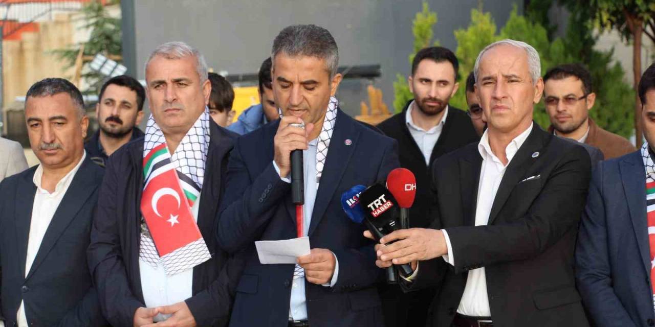 Şırnak’ta "Filistin İnsanlık Nöbeti Çadırı" Kuruldu