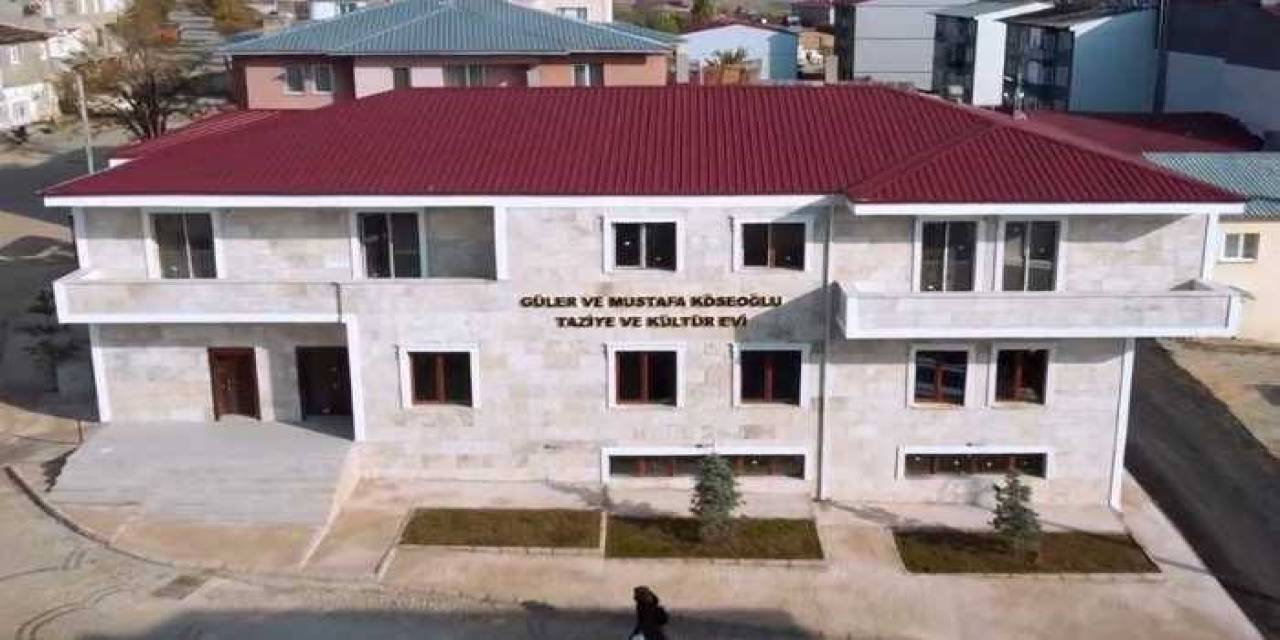 Demirözü’nde Hayırseverin Yaptırdığı Taziye Ve Kültür Evi Hizmete Girdi