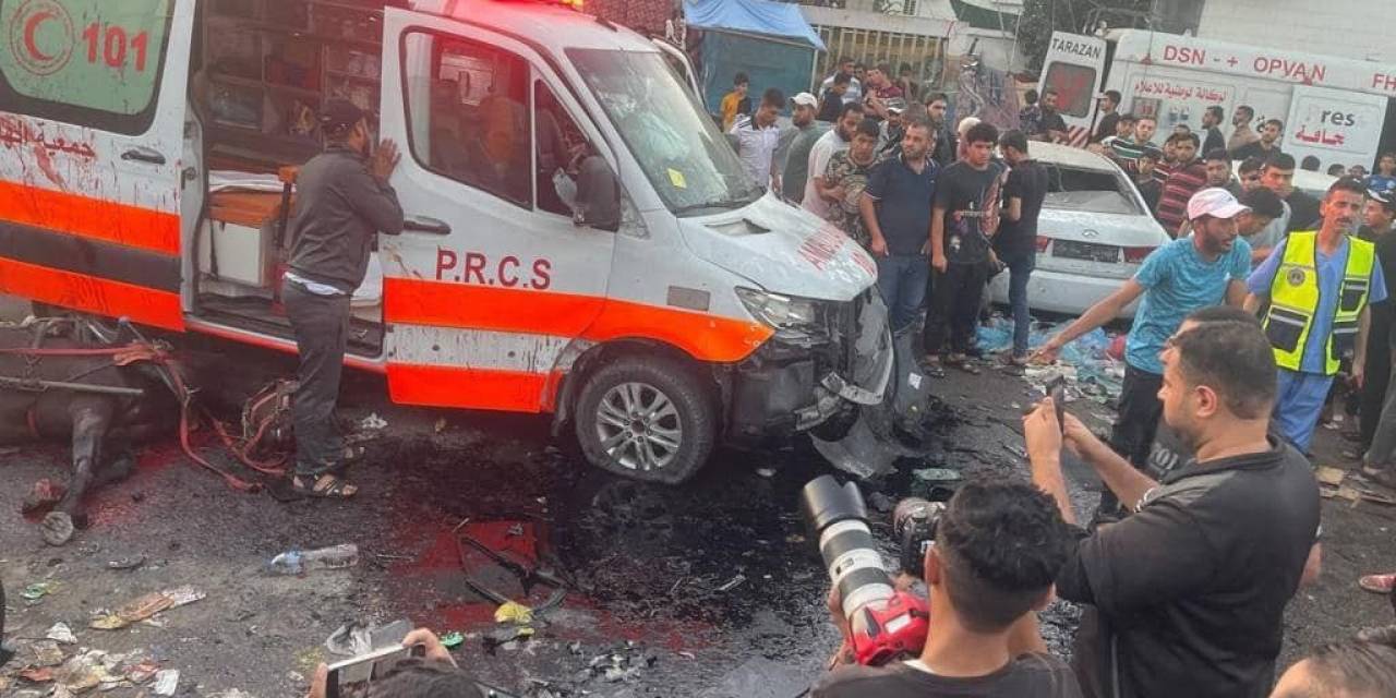 İsrail’in Ambulans Saldırısında 15, Okul Saldırısında 20 Can Kaybı