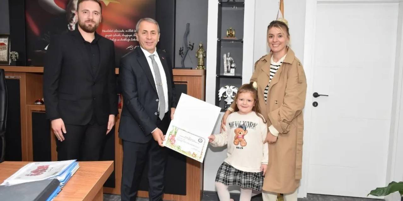 Emniyet Müdürü Kurt’tan Küçük Elif’ Teşekkür