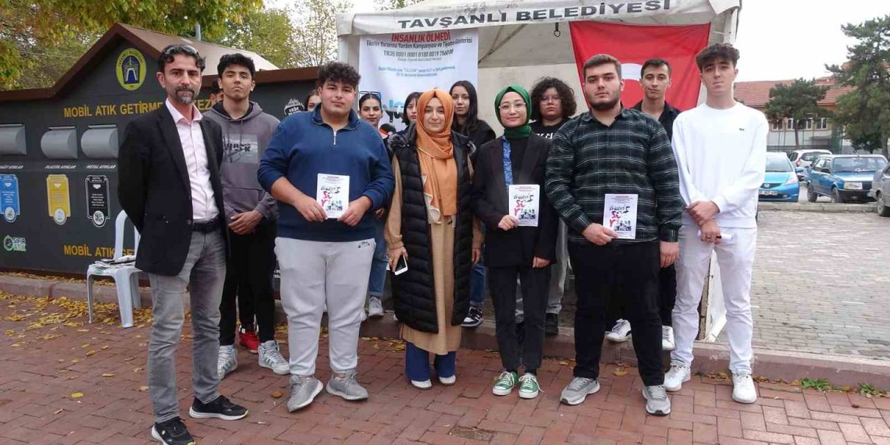 Dpü Tavşanlı Uygulamalı Bilimler Fakültesi Filistin Halkı İçin  Desteğe Davet Ettiler