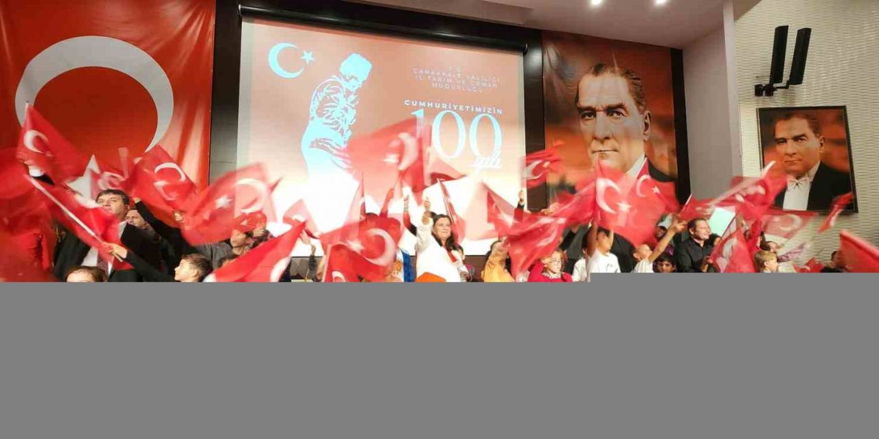 İl Tarım Ve Orman Müdürlüğü, Cumhuriyetin 100’üncü Yılını Coşkuyla Kutladı