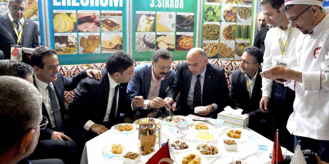 Kayserili Başkan’a Erzurum Mantısı