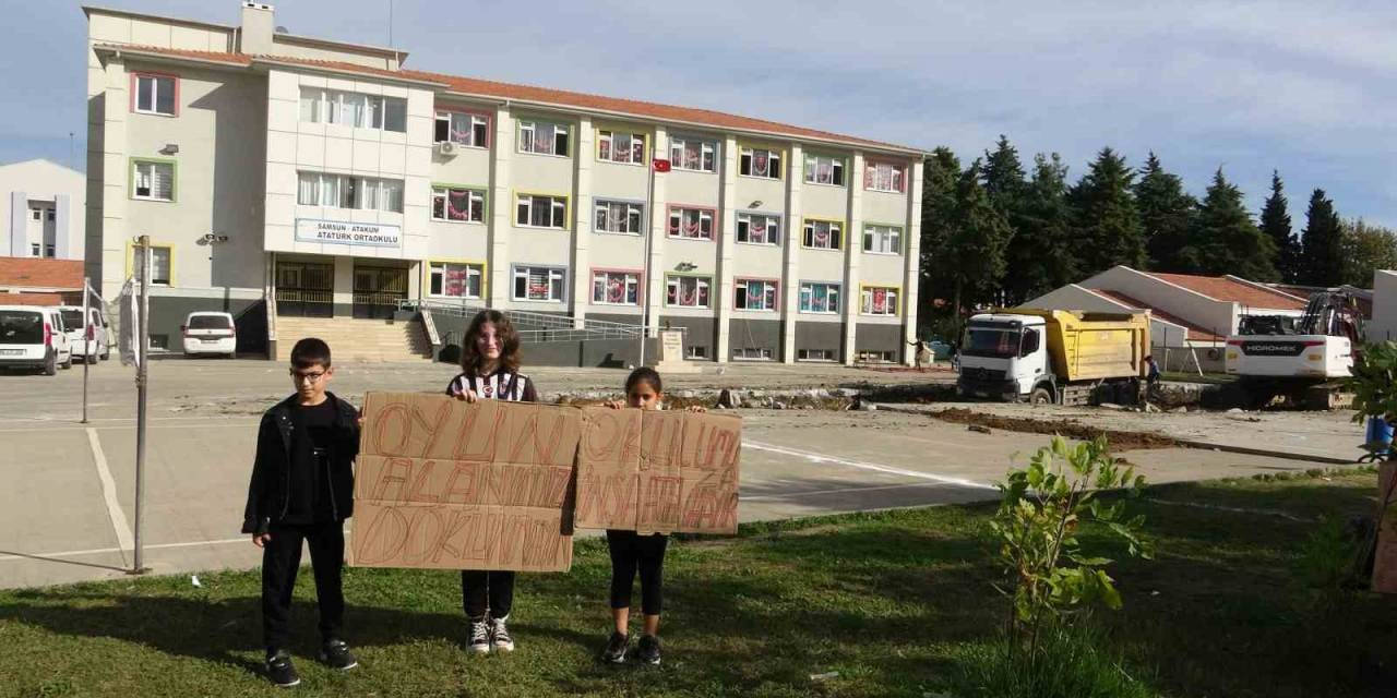 Ortaokul Bahçesine Yapılan Anaokuluna Velilerden Tepki