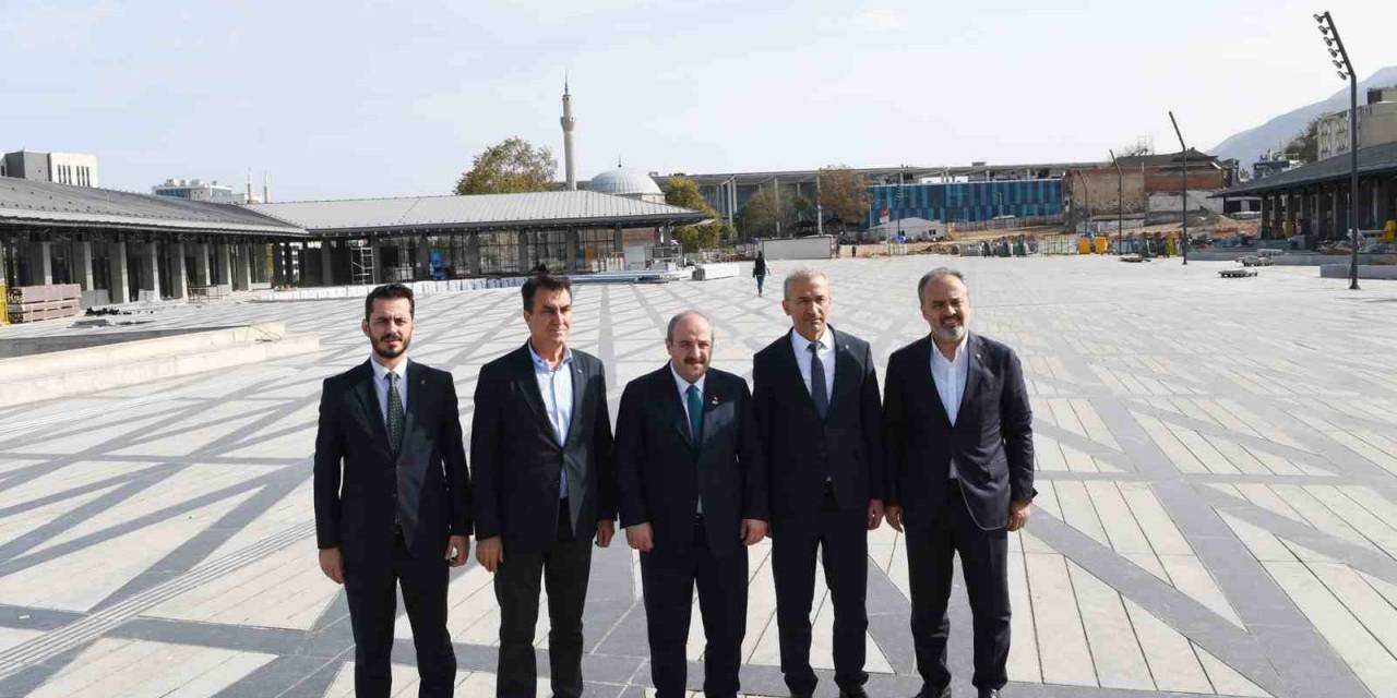 Varank, Osmangazi Meydanı’nı İnceledi