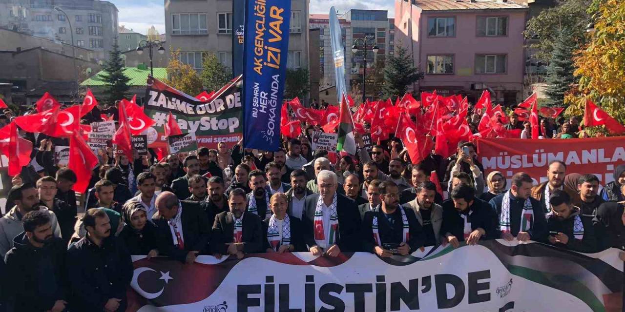 Ak Partili Gençler Filistin İçin Toplandı