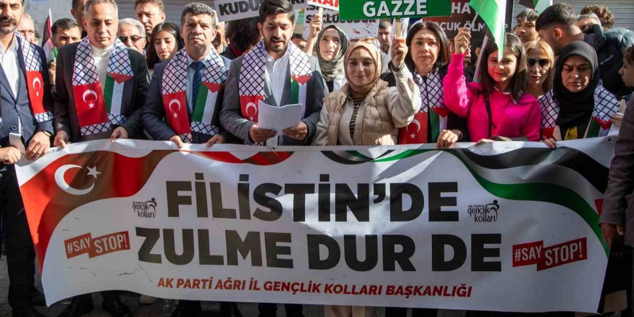 Ak Parti Gençlik Kollarından İsrail’e Kınama