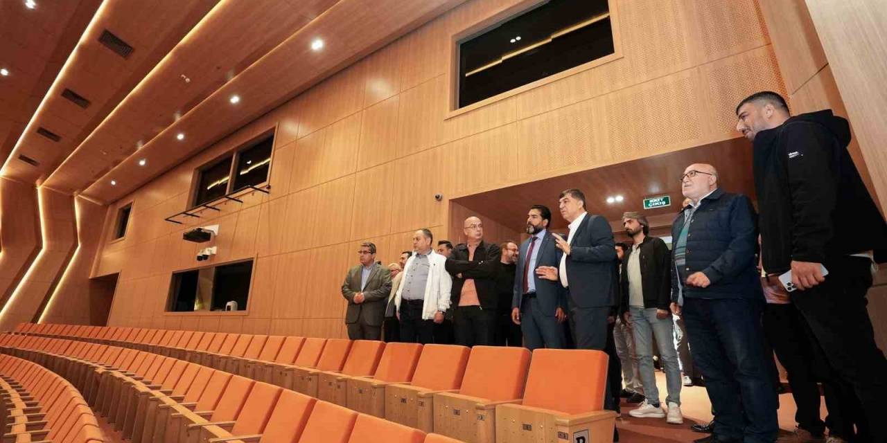 İş Adamları D.t. Şehitkamil Sahnesi Ve Agro Park’ı İnceledi