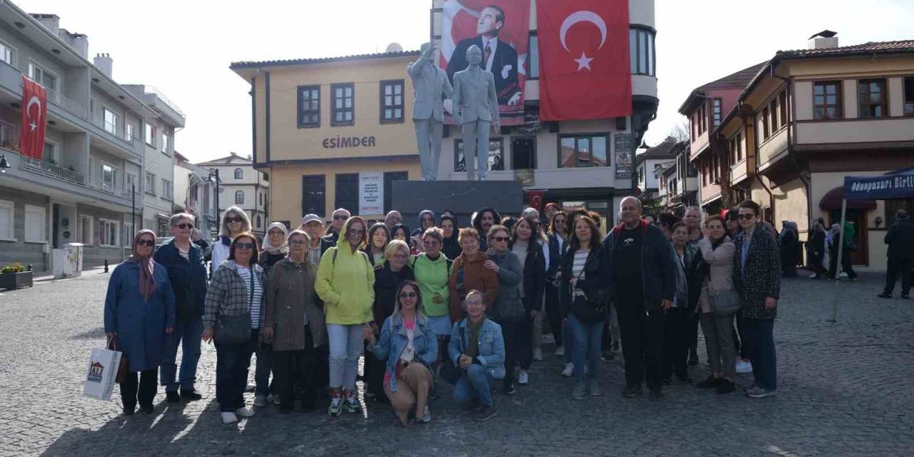 Tarihi Odunpazarı Evleri Haftasonunda Turistlerin Odağı Olmaya Devam Ediyor