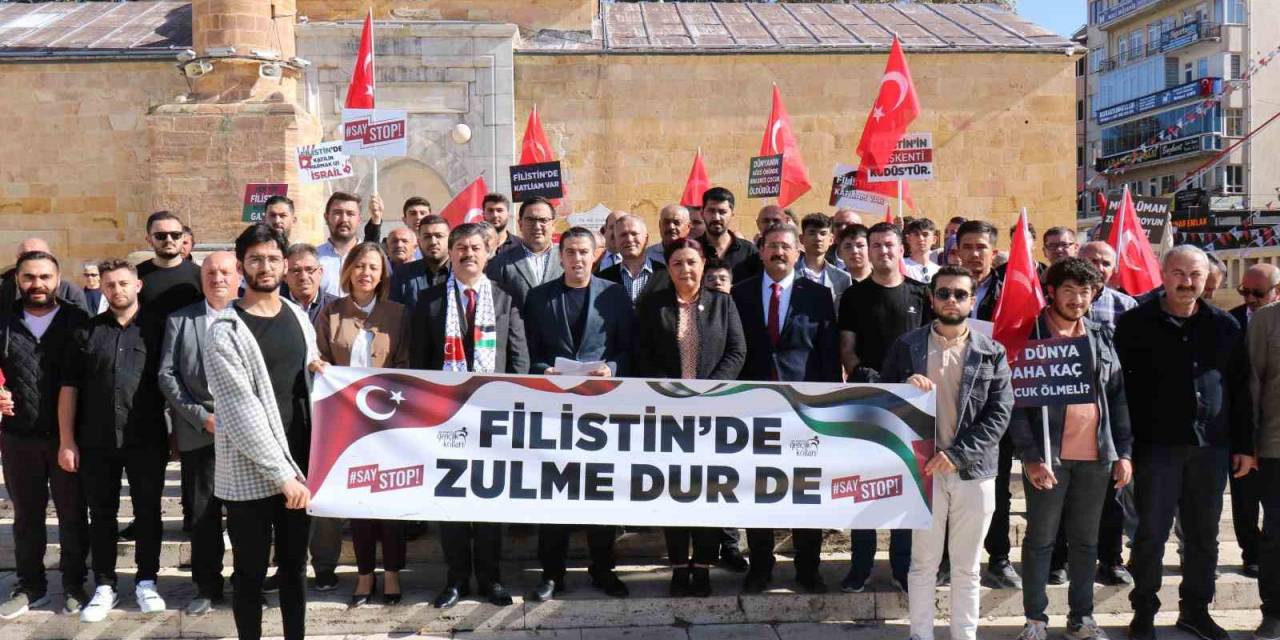 Ak Parti Gençlik Kollarından Filistin Halkına Destek