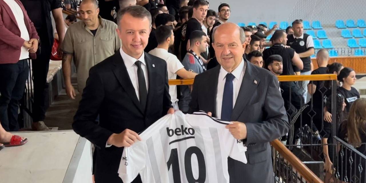 Kktc Cumhurbaşkanı Ersin Tatar, Beşiktaş Tekerlekli Sandalye Basketbol Takımı’nın Maçını İzledi