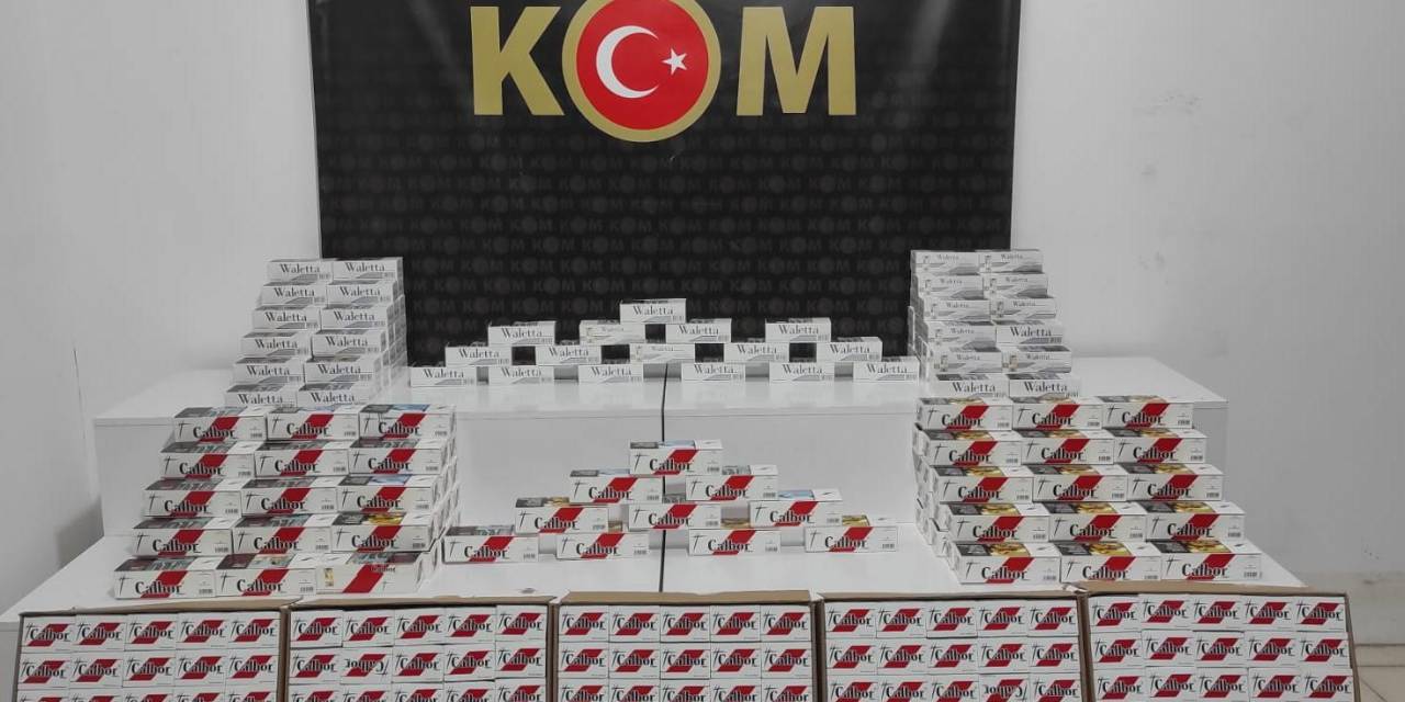 Samsun’da 90 Bin Sahte Bandrollü Boş Makaron Ele Geçirildi