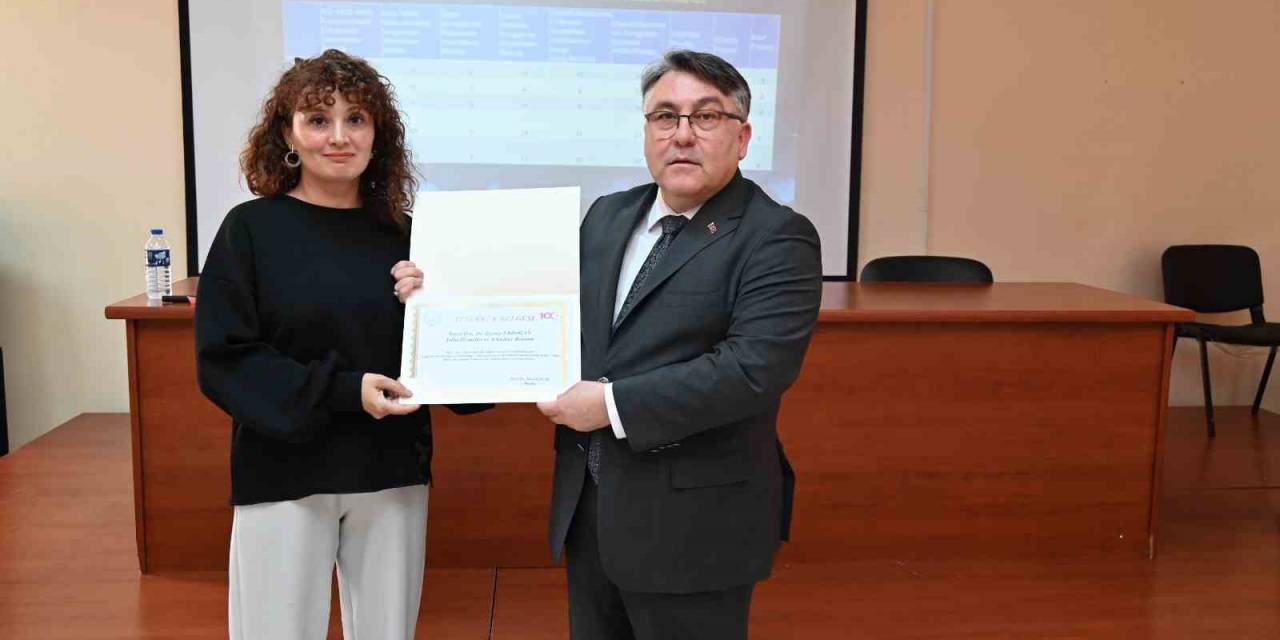 Rektör Özölçer, Ahmet Erdoğan Sağlık Hizmetleri Myo Akademik Genel Kurul Toplantısına Katıldı