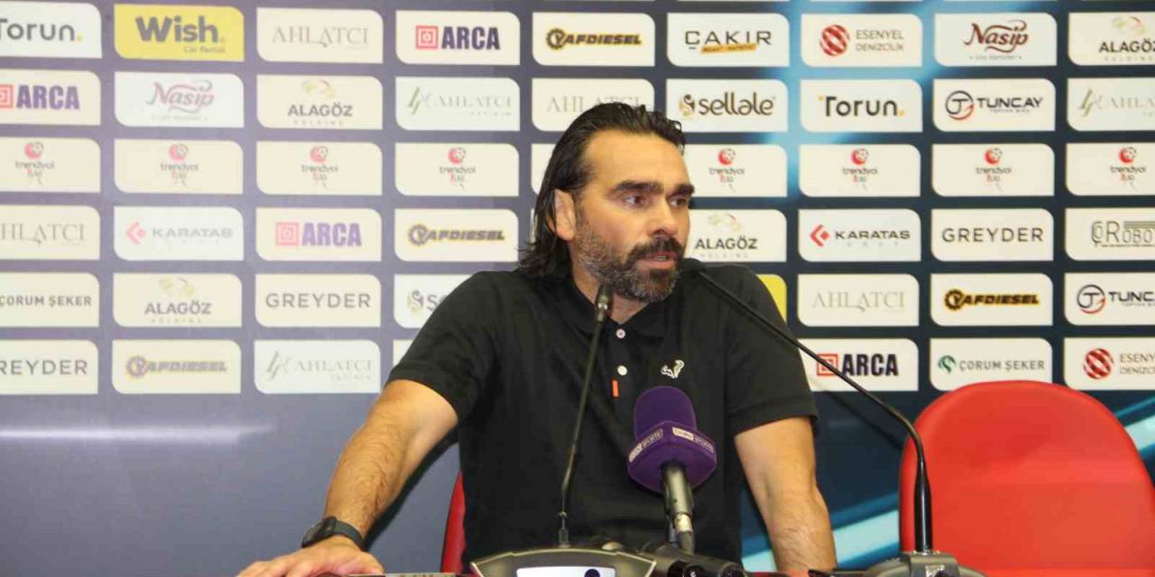 Cenk Özcan: “Bu Maç Bizim Dönüş Maçımızdı”