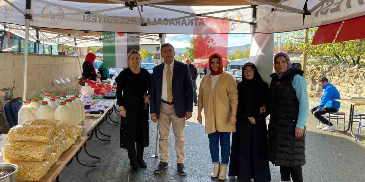 Ak Parti Kadın Kollarından Gazze İçin Hayır Panayırı