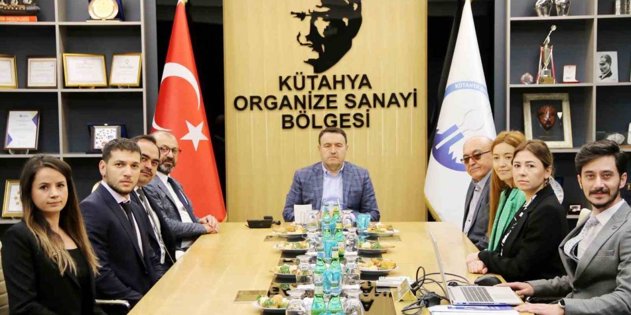 Vali Musa Işın, Kütahya Organize Sanayi Bölgesini Ziyaret Etti