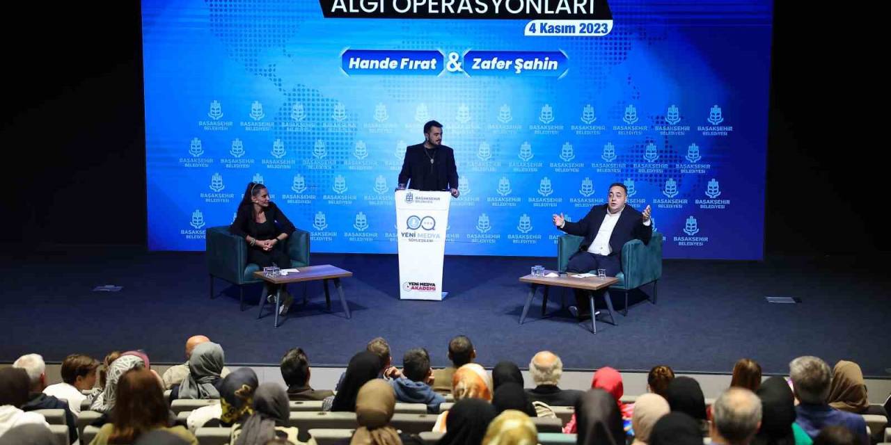 Başakşehir’de "Yeni Medya Söyleşileri" Hande Fırat Ve Zafer Şahin’le Başladı