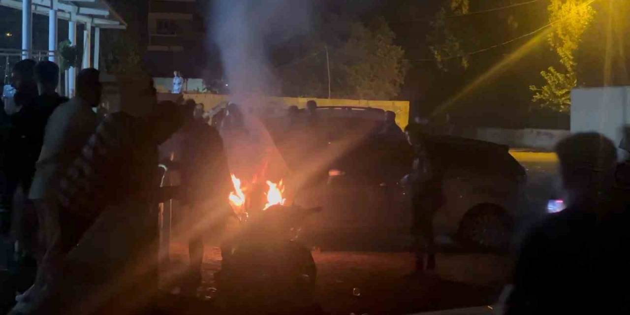 Halayı Bırakan Davetliler Yangını Söndürmeye Gitti