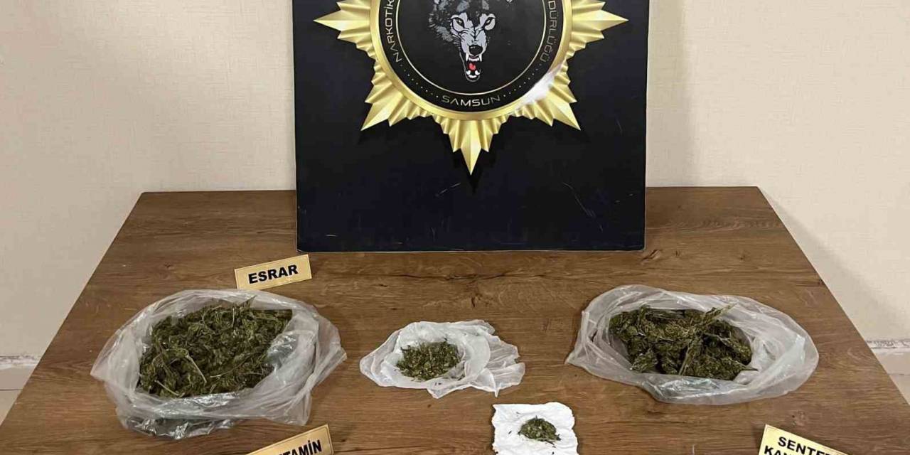 Samsun’da Uyuşturucu Operasyonu: 3 Gözaltı