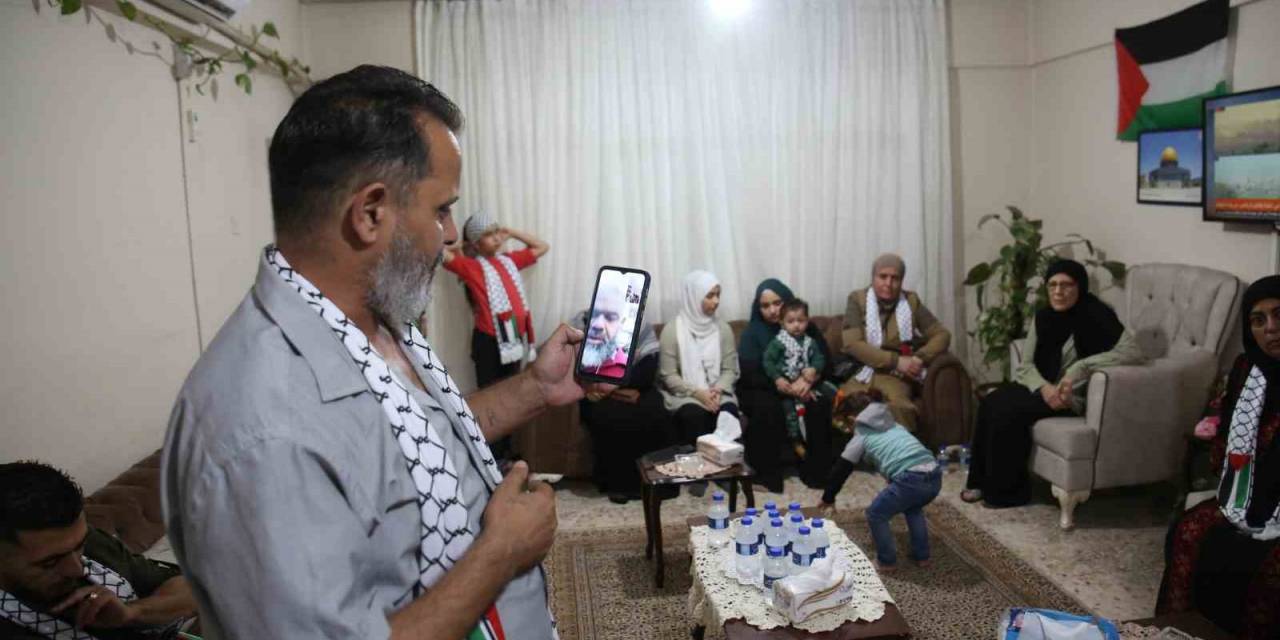 Mersin’deki Filistinlilerin Gözü Kulağı Gazze’de