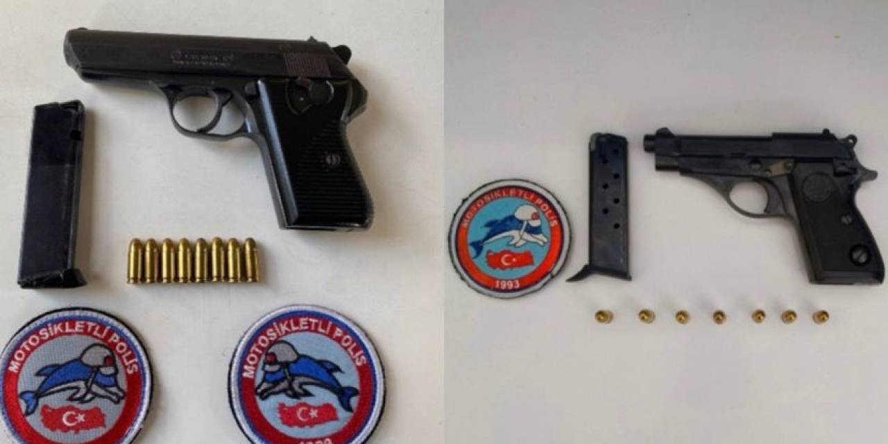 Elazığ’da 5 Adet Ruhsatız Tabanca Ele Geçirildi