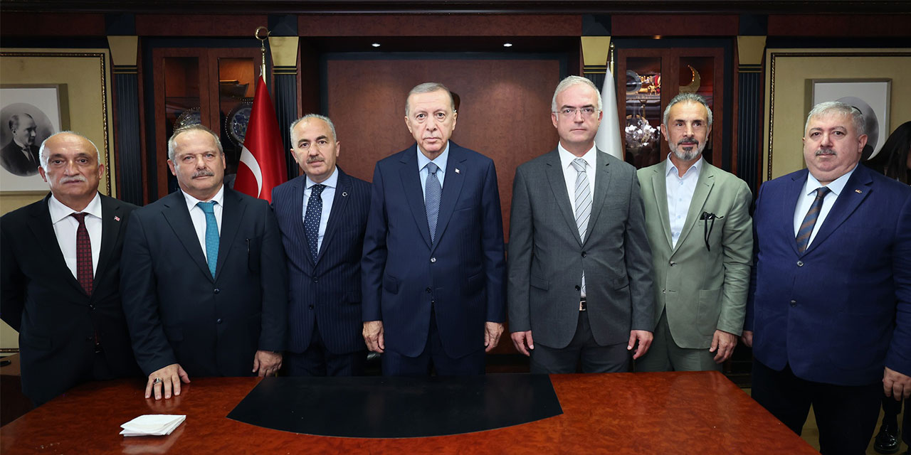 Cumhurbaşkanı Erdoğan'dan Rize Belediyesi'ne ziyaret