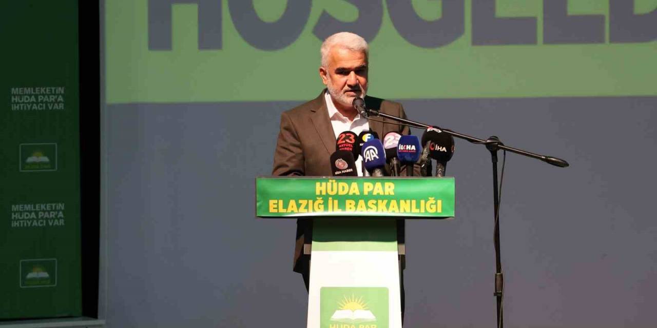 Hüda-par Genel Başkanı Yapıcıoğlu: “Tel Aviv’deki Elçinin Ankara’ya Çağrılması Güzel Bir Adımdır”