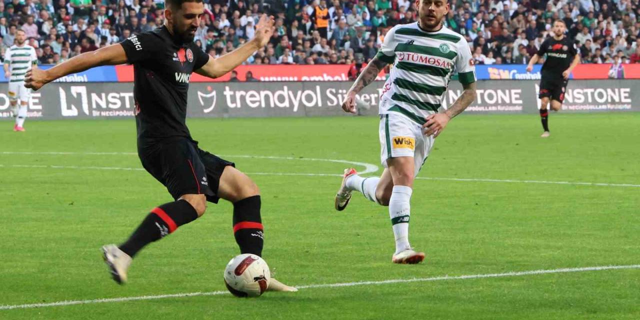 Trendyol Süper Lig: Konyaspor: 1 - Fatih Karagümrük: 1 (Maç Sonucu)