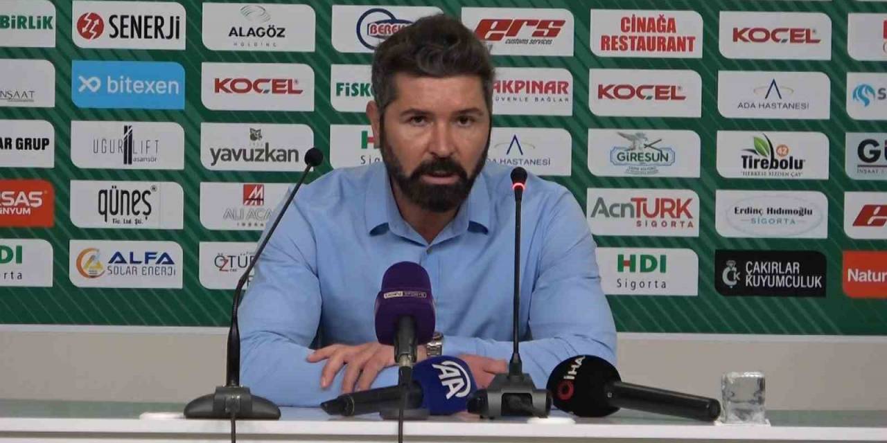 Giresunspor-erzurumspor Fk Maçının Ardından