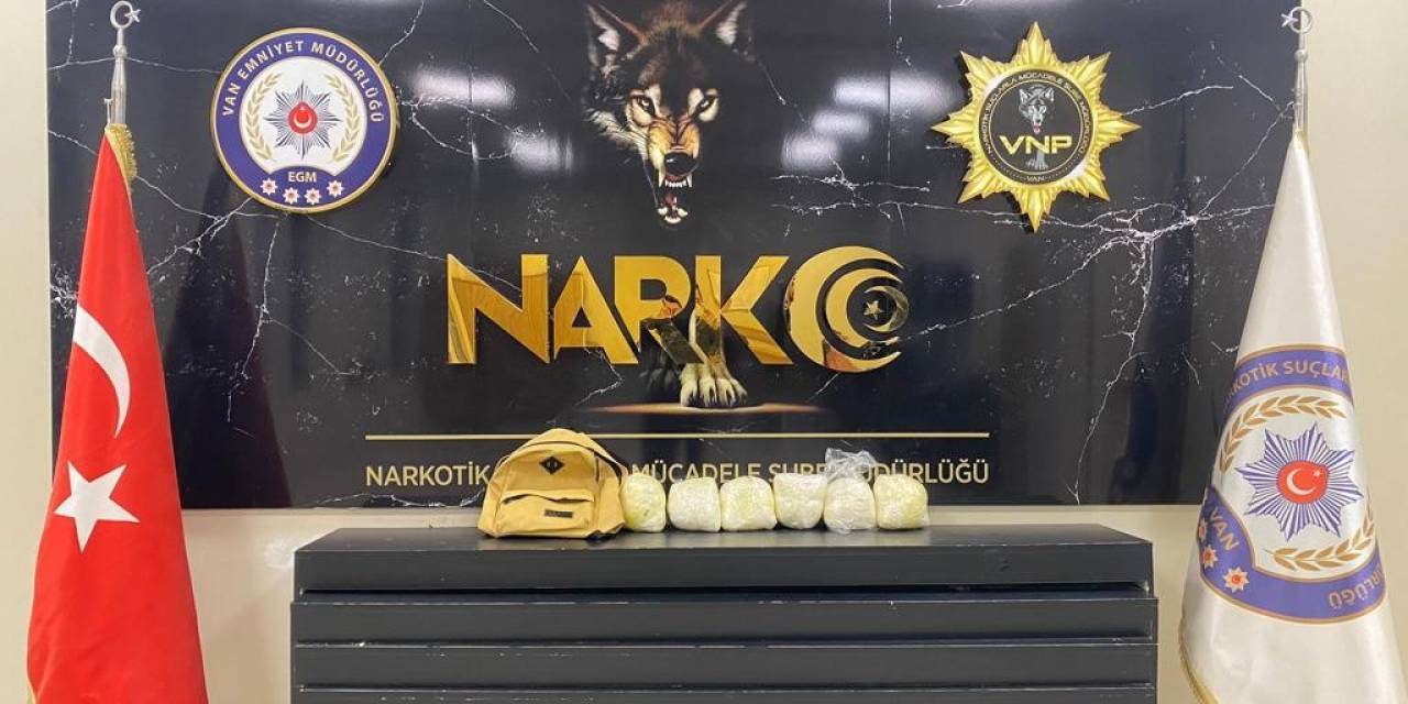 Van’da 29 Kilo 500 Gram Metamfetamin Ele Geçirildi