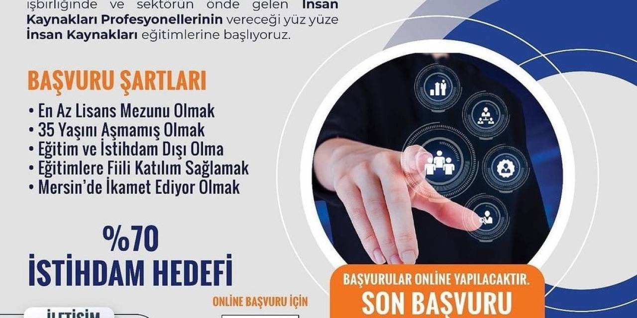 Akdeniz’de İnsan Kaynakları Uzmanları Eğitimine Başvurular Devam Ediyor