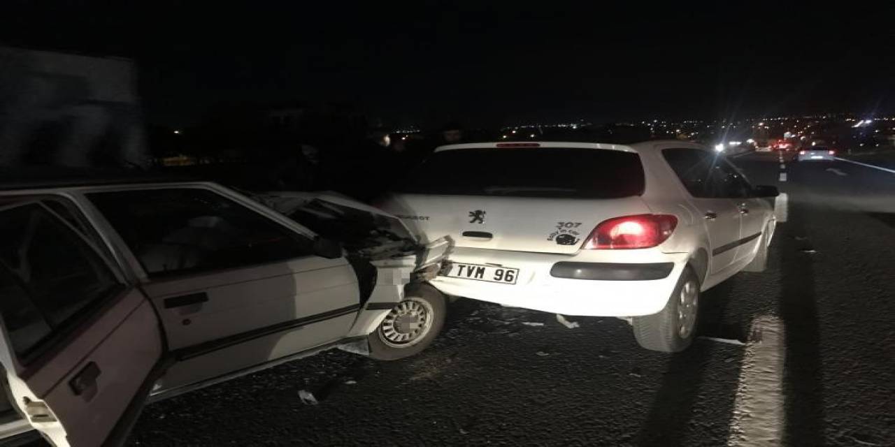 Tekirdağ’da Zincirleme Trafik Kazası: 2 Yaralı
