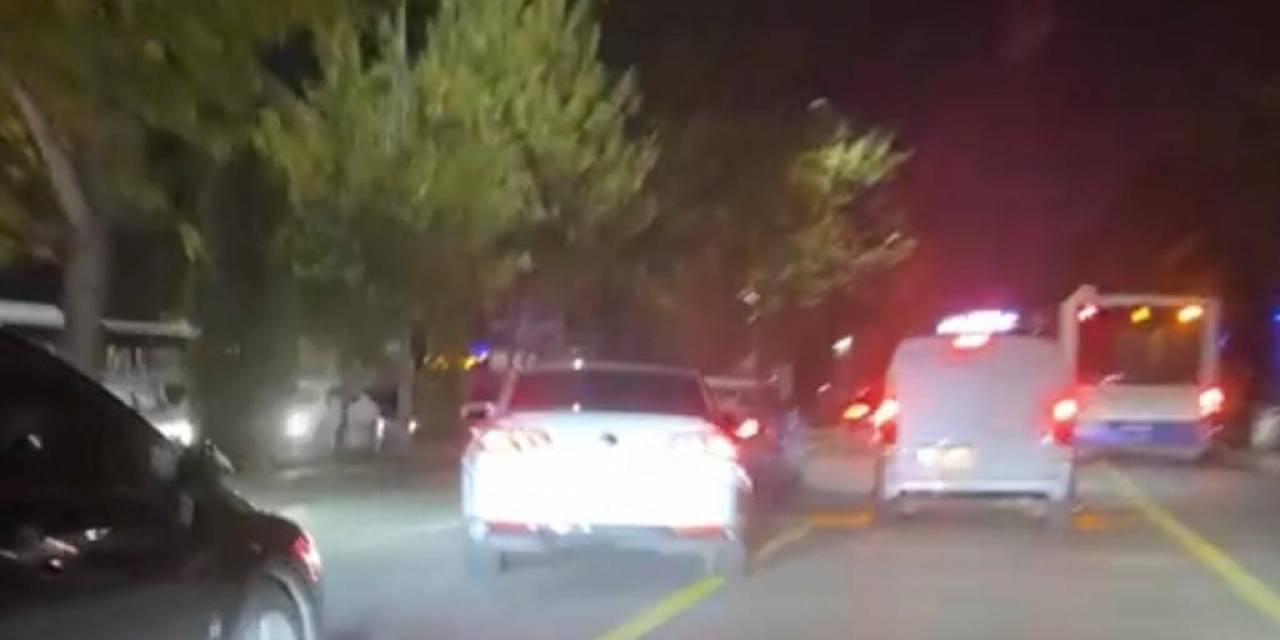 Elazığ’da Makas Atan Sürücüye Ceza Kesildi