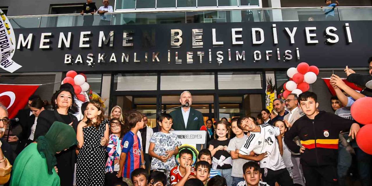 Menemen Belediyesinden Ulukent’e Yeni İletişim Ofisi