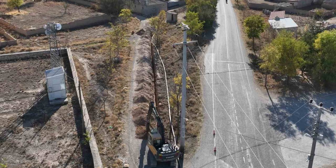 Konya Büyükşehir Çumra’ya Yeni Bir Su Şebeke Hattı Daha Kazandırıyor
