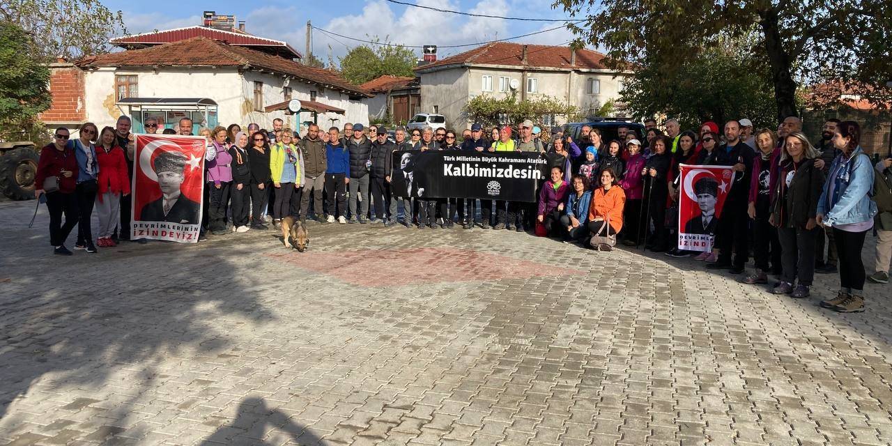 Mysia Yolları’nda Atatürk’ü Andılar