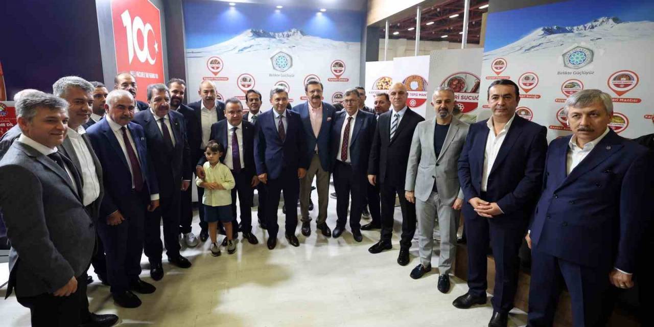 Kto, Kayseri’nin Coğrafi İşaretli Ürünlerini Antalya Yörex Fuarı’nda Tanıttı
