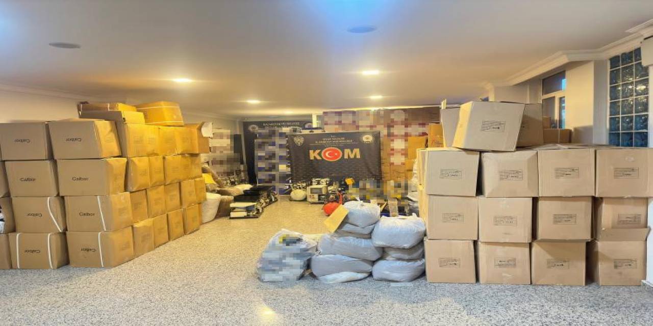 Milyonlarca Boş Makaron Ele Geçirildi