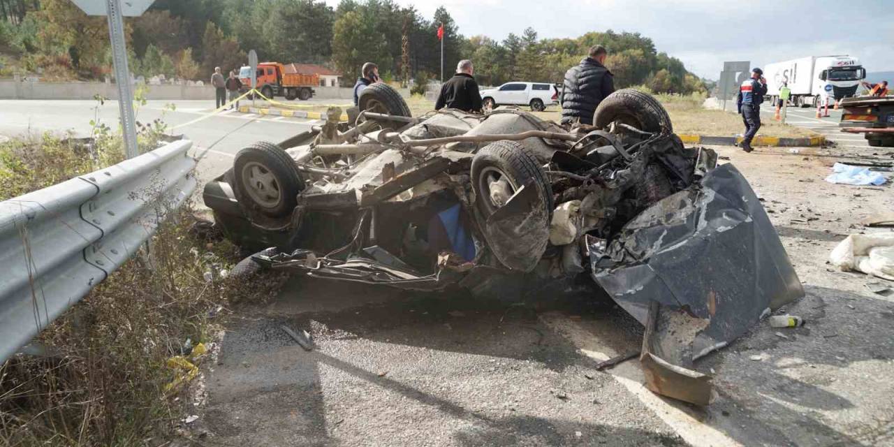 Kastamonu’da Feci Kaza: 1 Ölü, 3’ü Ağır 4 Yaralı
