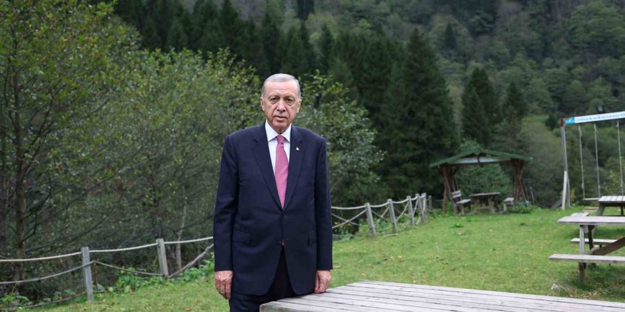 Cumhurbaşkanı Erdoğan Ayder Yaylası’ndan Ayrıldı