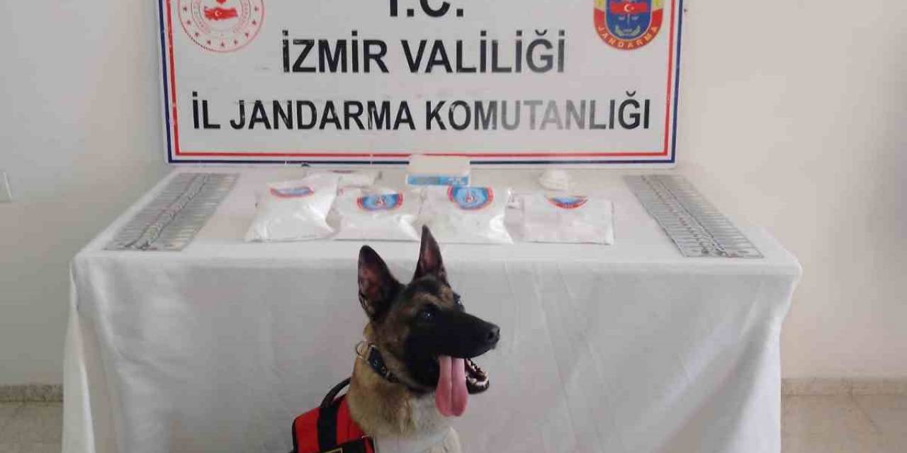 İzmir’de 2,5 Kiloya Yakın Kokain Ele Geçirildi