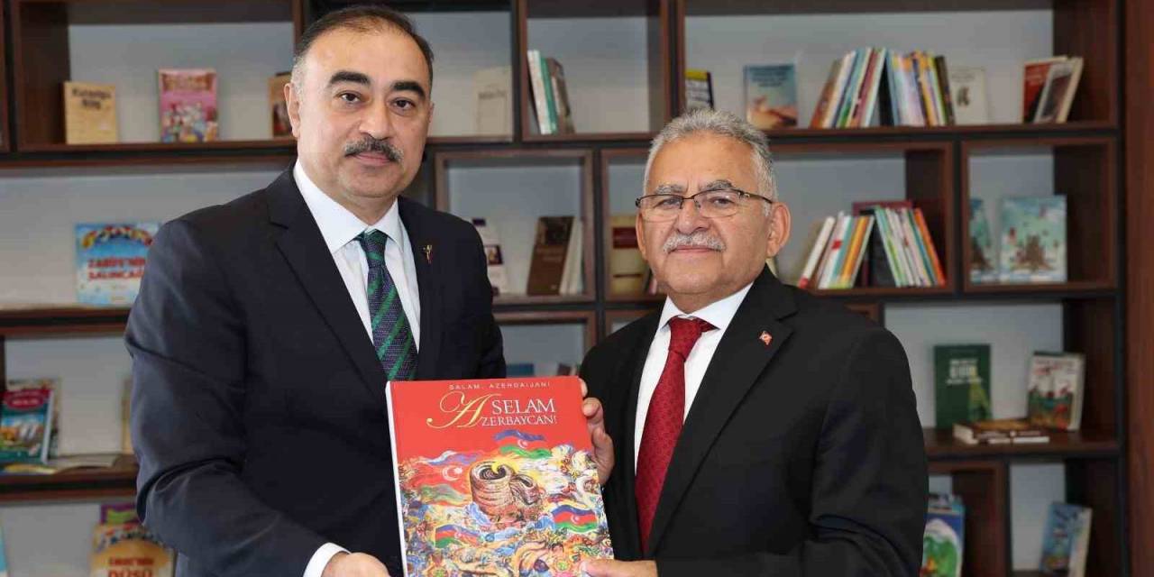 Başkan Büyükkılıç, Azerbaycan Büyükelçisi Mammadov İle Bir Araya Geldi