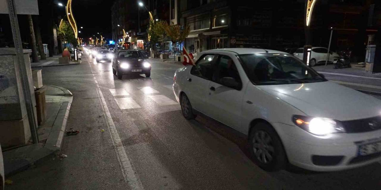 Gölhisar’da Filistin’e Destek Konvoyu Düzenlendi