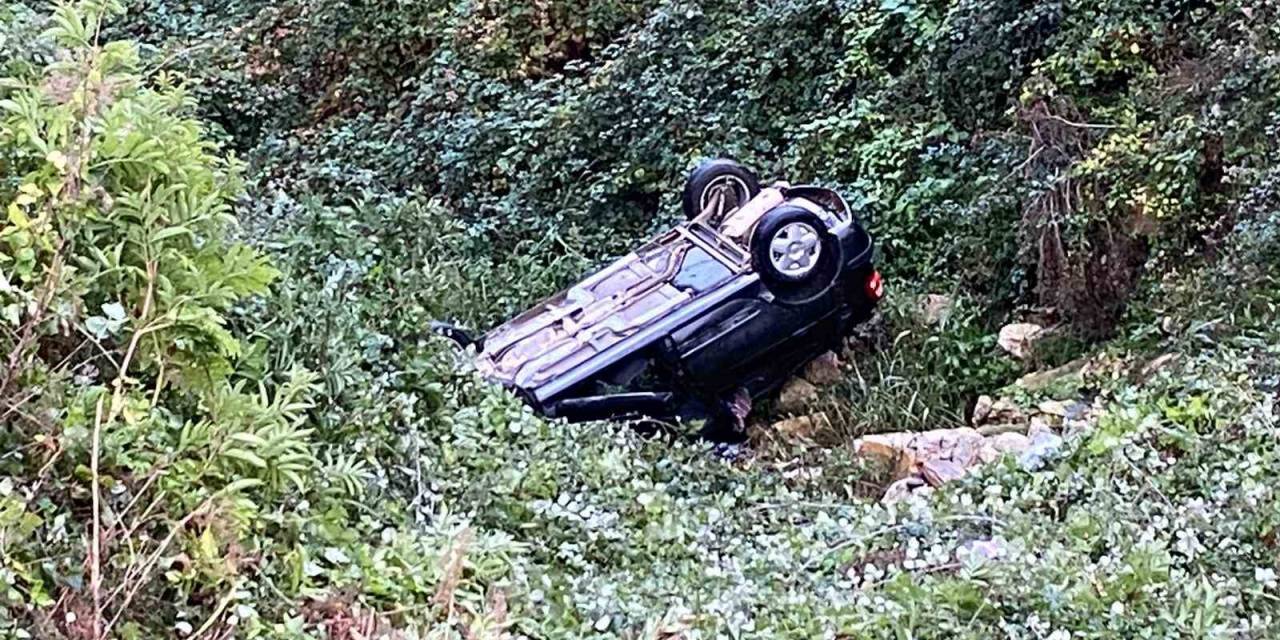 Sinop’ta Otomobil 20 Metreden Uçtu: 3 Yaralı