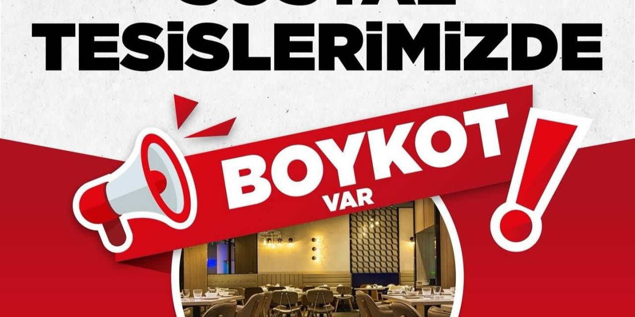 Bayrampaşa Belediyesi’nden İsrail Ürünlerine Boykot Kararı