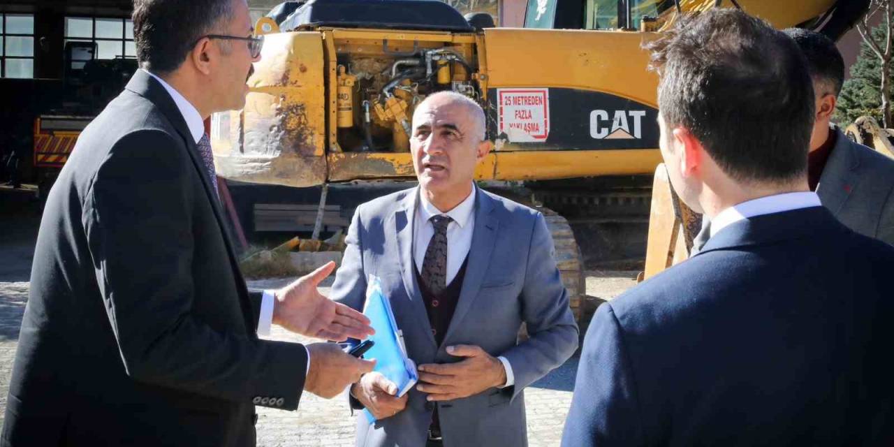 Vali Ali Çelik, Kamu Yatırımlarını Denetledi