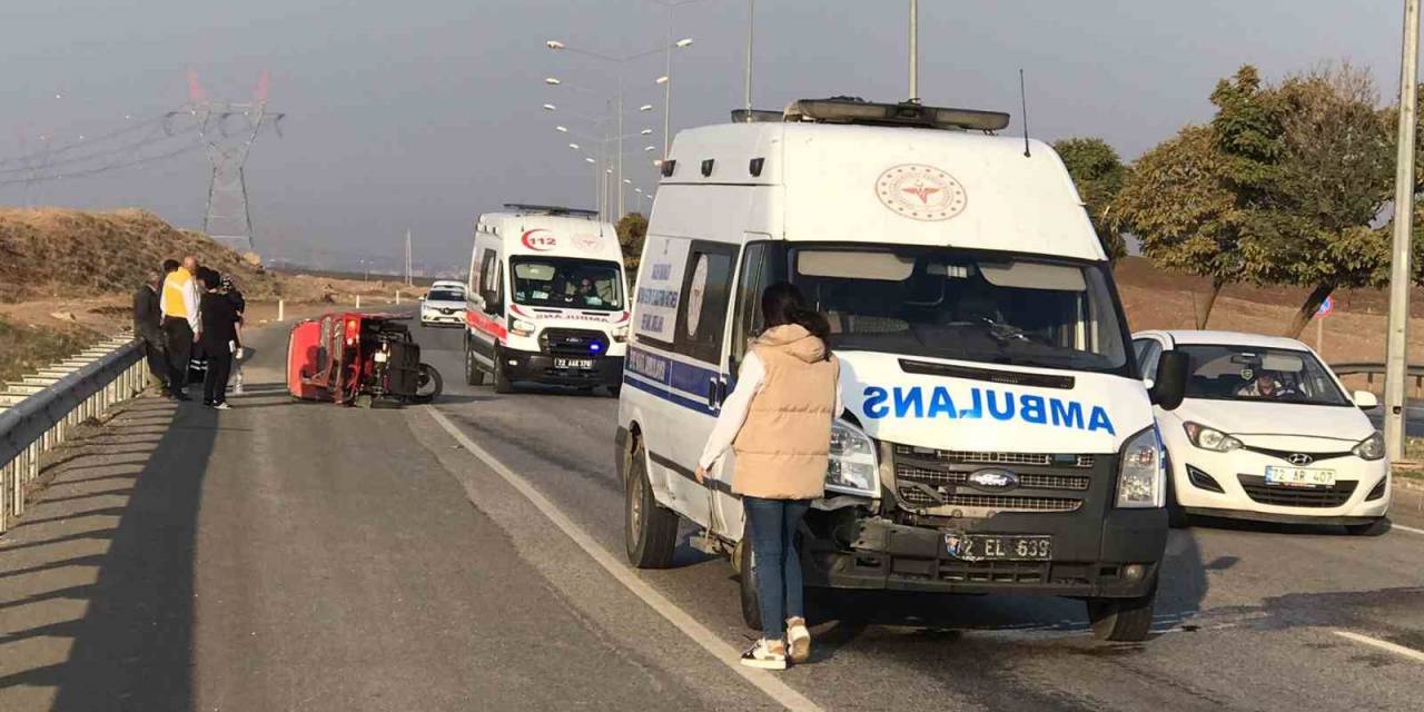Batman’da Ambulans İle Patpat Çarpıştı: 1 Yaralı